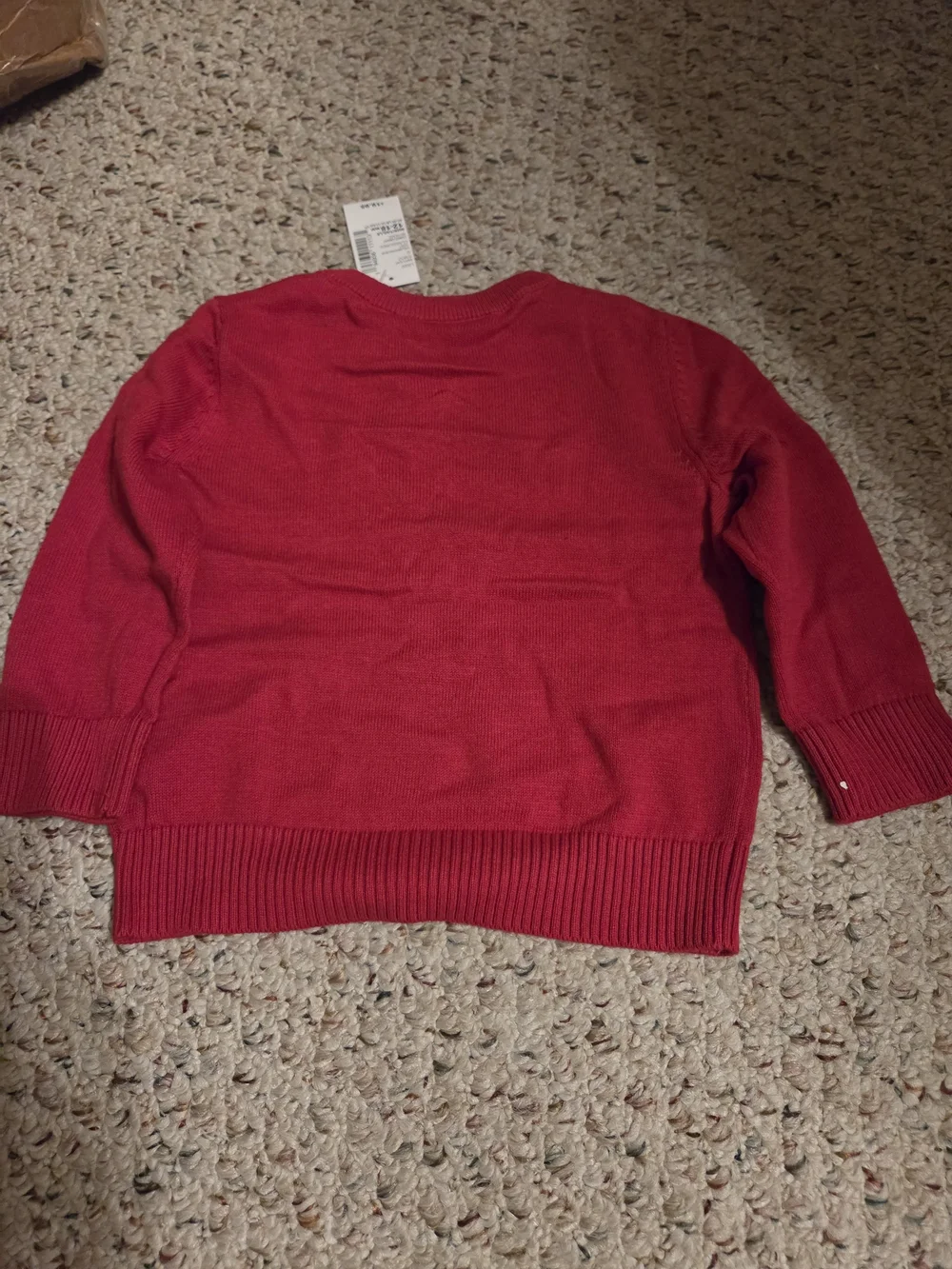 The Children's Place Red V-Neck Sweater